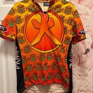 Primal Wear Orange Cycling Jersey